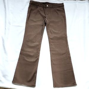 Divided Brown Flared Pants